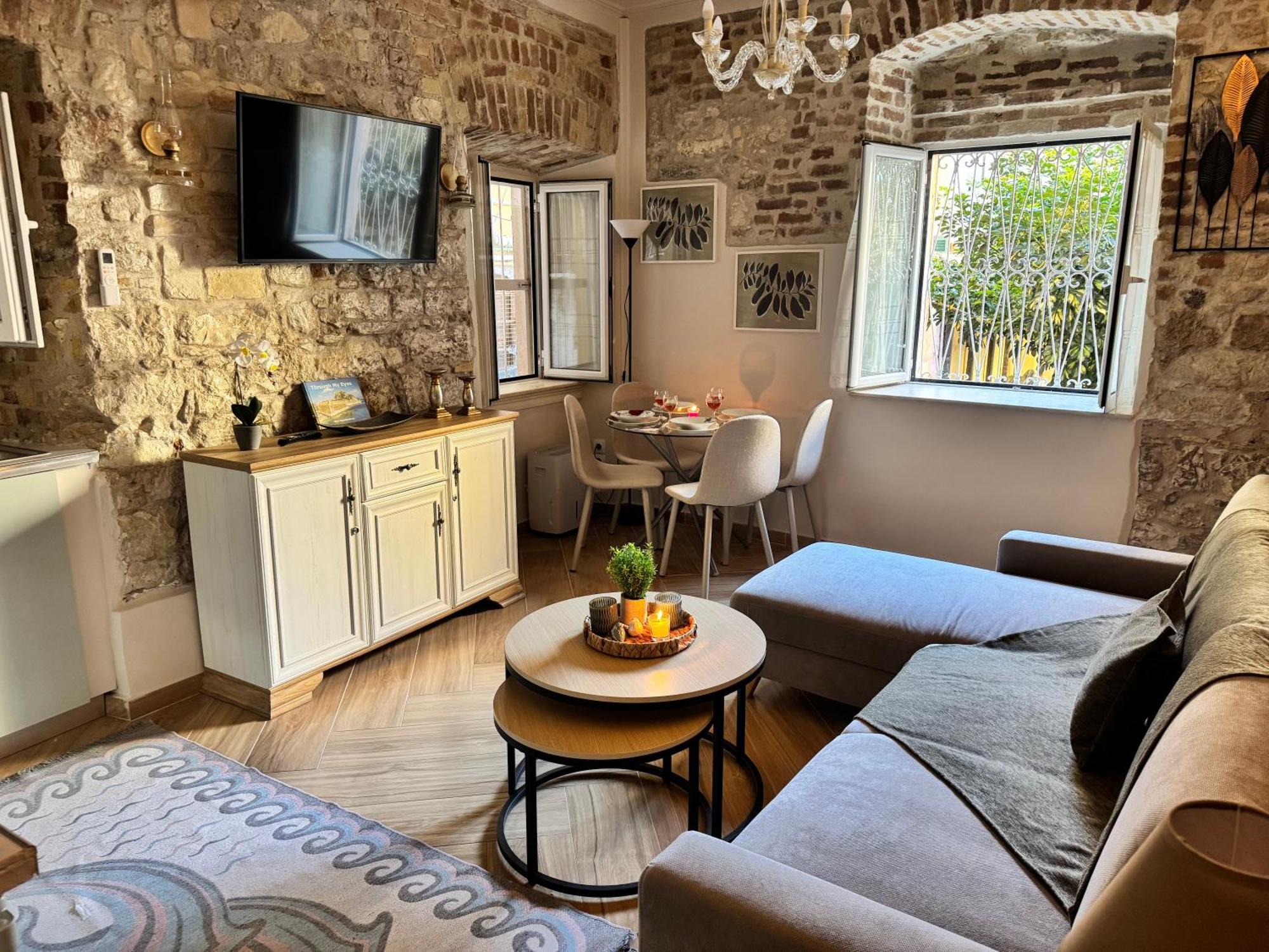 Bruskos Luxury Apartment Corfu  Luaran gambar